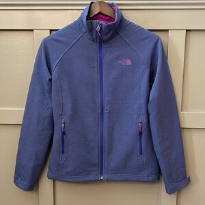 The North Face Windwall Women's Full Zip Jacket in purple